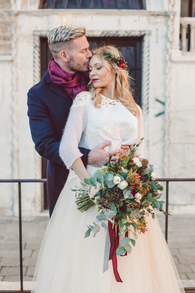 bouquet sposa a Chioggia